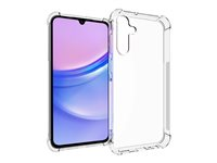 Insmat Impact - Baksidesskydd för mobiltelefon - termoplastisk polyuretan (TPU), polykarbonat - klar - för Samsung Galaxy A15 5G 650-1218