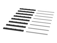 APC NetShelter - Rackfästen - svart (paket om 8) NSAC2608