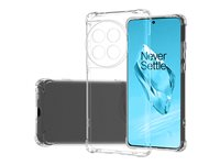 Insmat Impact - Baksidesskydd för mobiltelefon - termoplastisk polyuretan (TPU), polykarbonat - klar - för OnePlus 12R 650-1239