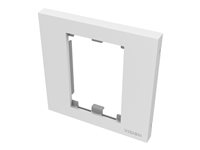 VISION TechConnect 3 1-Gang UK Surround - Planskiva - vit - 1-gang TC3 SURR1G