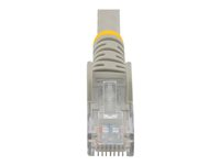 StarTech.com Cat6-patchkabel med hakfria RJ45-kontakter – 10 m, grå - Patch-kabel - RJ-45 (hane) till RJ-45 (hane) - 10 m - UTP - CAT 6 - hakfri - grå N6PATC10MGR