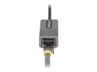 StarTech.com USB till Ethernet-adapter, USB 3.0 till 10/100/1000 Gigabit Ethernet LAN-omvandlare för bärbara datorer, 30 cm ansluten kabel, USB till RJ45-adapter, NIC-adapter, USB-nätverksadapter - Nätverksadapter - USB 3.2 Gen 1 - Gigabit Ethernet x 1 - rymdgrå USB31000S2