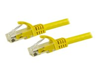 StarTech.com 7.5m CAT6 Ethernet Cable, 10 Gigabit Snagless RJ45 650MHz 100W PoE Patch Cord, CAT 6 10GbE UTP Network Cable w/Strain Relief, Yellow, Fluke Tested/Wiring is UL Certified/TIA - Category 6 - 24AWG (N6PATC750CMYL) - Patch-kabel - RJ-45 (hane) till RJ-45 (hane) - 7.5 m - UTP - CAT 6 - hakfri - gul N6PATC750CMYL