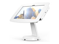 Compulocks Galaxy Tab A8 10.5" Space Enclosure Mast Counter Stand - Monteringssats (hölje, ställ) - för surfplatta - låsbar - stål, aluminium - vit - skärmstorlek: 10.5" - bänk - för Samsung Galaxy Tab A8 333W105GA8SW
