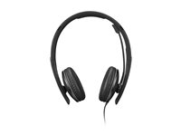 Lenovo Gen 2 - Headset - på örat - kabelansluten - USB-C - svart - Certifierad för Microsoft-teams 4XD1M45627